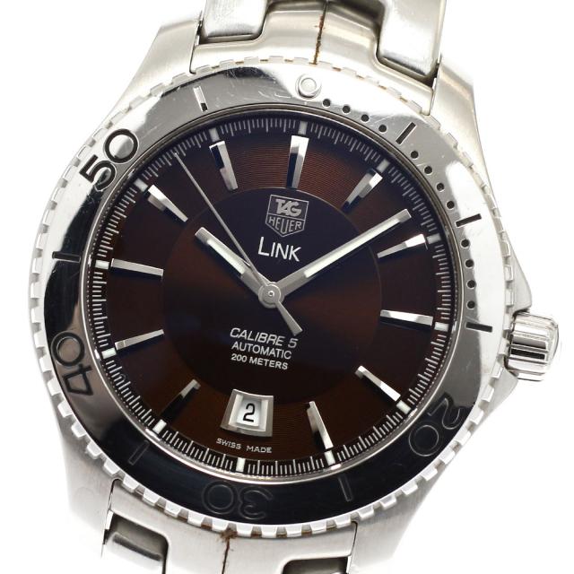 タグホイヤー TAG HEUER WJ201D.BA0591 リンク キャリバー5 自動巻き メンズ 保証書付き_938590