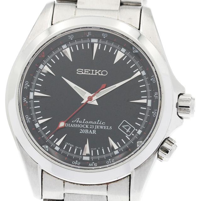 セイコー SEIKO SARB015/6R15-00E0 メカニカル アルピニスト デイト 自動巻き メンズ 内箱・保証書付き_931046