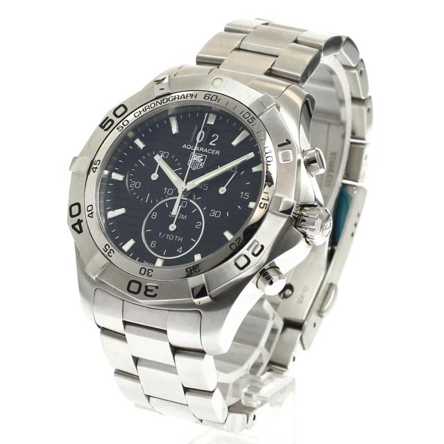タグホイヤー TAG HEUER CAF101E.BA0821 アクアレーサー グランドデイト クロノグラフ クォーツ メンズ 保証書付き_938026【ev10】_2