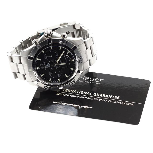 タグホイヤー TAG HEUER CAF101E.BA0821 アクアレーサー グランドデイト クロノグラフ クォーツ メンズ 保証書付き_938026【ev10】_1