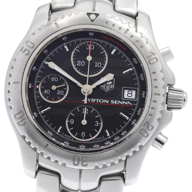 タグホイヤー TAG HEUER CT2114.BA0550 リンク アイルトン・セナ限定モデル 自動巻き メンズ 保証書付き_930480