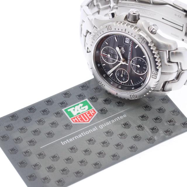 タグホイヤー TAG HEUER CT2114.BA0550 リンク アイルトン・セナ限定モデル 自動巻き メンズ 保証書付き_930480_1