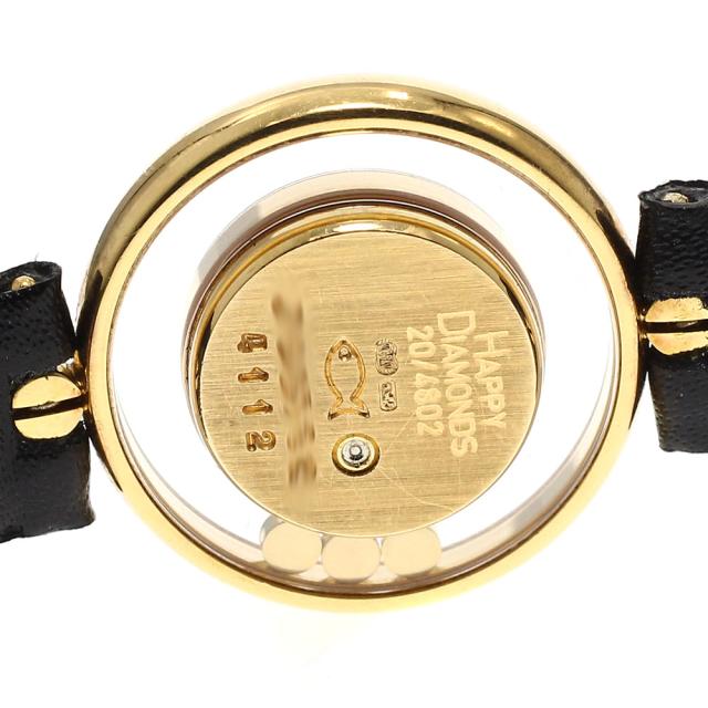 ショパール Chopard 20/4802 ハッピーダイヤモンド K18YG 3Pダイヤ クォーツ レディース _698886_5