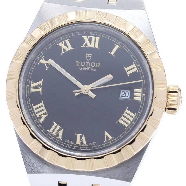 チュードル TUDOR 28303 ロイヤル デイト YGコンビ 自動巻き レディース _933121