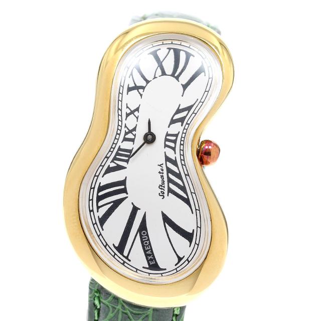 サルバドール・ダリ SALVADOR DALI 92008 ソフトウォッチ クォーツ レディース 良品 _936543
