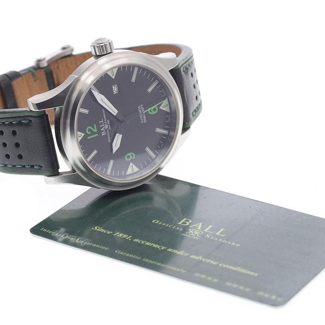 ボールウォッチ BALLWATCH NM2090C-SJ-BKGR ストークマン？ デイト 自動巻き メンズ 保証書付き_938989_1