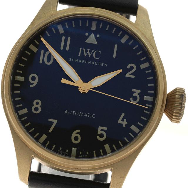 IWC IWC SCHAFFHAUSEN IW329703 ビッグパイロットウォッチ 43 ミスター・ポーター エディション1 自動巻き メンズ 良品 保証書付き_932031