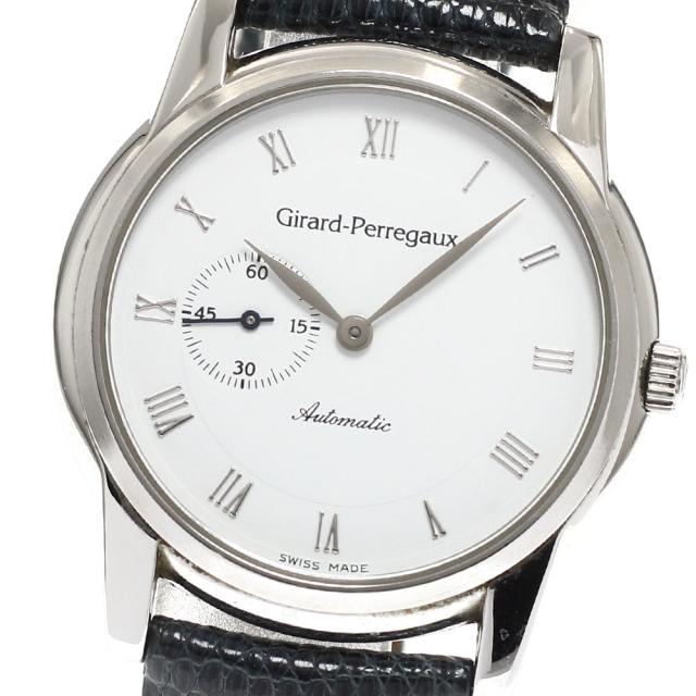 ジラール・ペルゴ GIRARD PERREGAUX 9050 フラットウォッチ スモールセコンド 自動巻き メンズ _938244