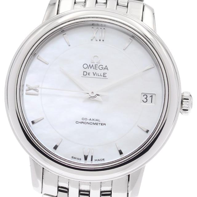 オメガ OMEGA 424.10.33.20.05.001 デビル プレステージ コーアクシャル 自動巻き レディース 保証書付き_938948
