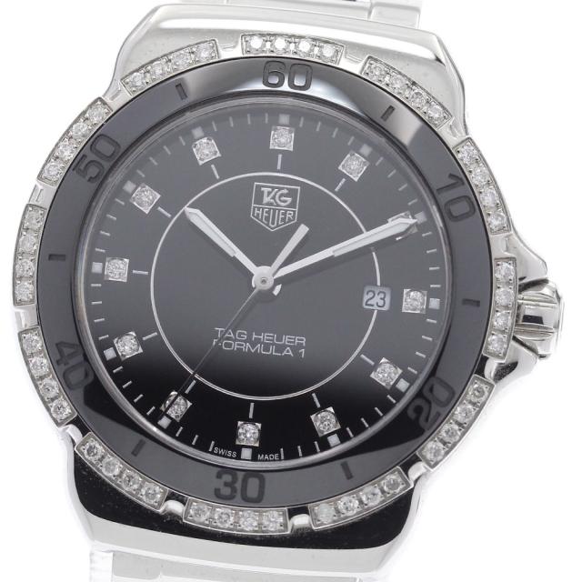タグホイヤー TAG HEUER WAH1312 フォーミュラー1 12P ダイヤベゼル クォーツ レディース 美品 _939628