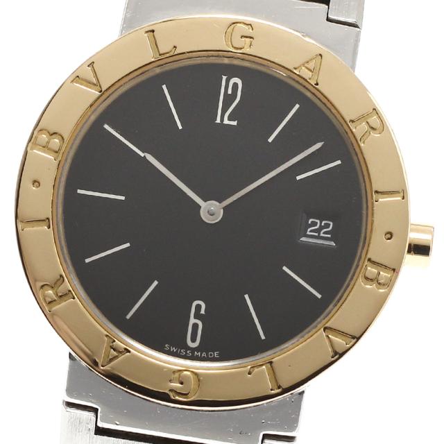ブルガリ BVLGARI BB33SGD ブルガリブルガリ YGコンビ デイト クォーツ メンズ _933972【ev10】