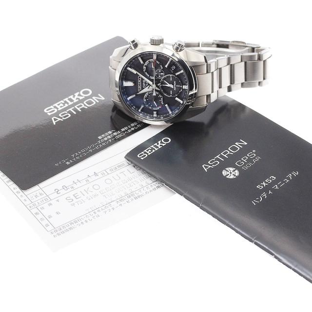 セイコー SEIKO SBXC021/5X53-0AJ0 アストロン クロノグラフ ソーラー電波 メンズ 保証書付き_939765_1