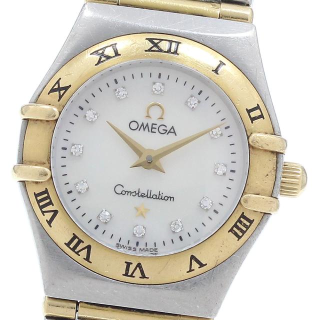 オメガ OMEGA 1262.75 コンステレーション 12Pダイヤ クォーツ レディース _939850
