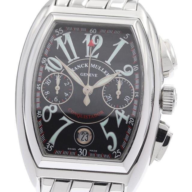 フランクミュラー FRANCK MULLER 8000CC コンキスタドール クロノグラフ 自動巻き メンズ _940173 246,510円