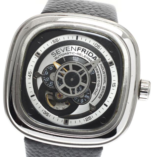 セブンフライデー SEVENFRIDAY SF-P1B/01 インダストリアルシリーズ 自動巻き メンズ _935186
