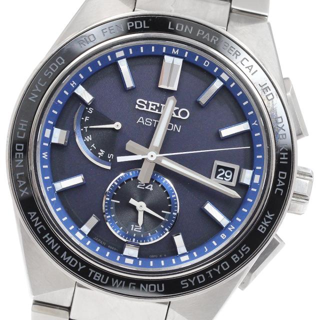 セイコー SEIKO SBXY051/8B63-0BD0 アストロン ネクスター ワールドタイム ソーラー電波 メンズ 内箱付き_939797