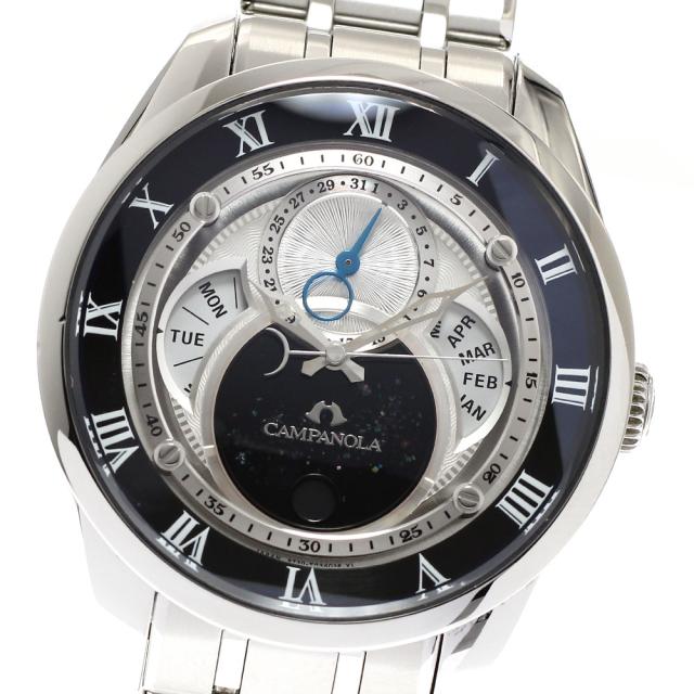 シチズン CITIZEN 8730-T022341/BU0020-62A カンパノラ 天彩星(あまいろほし) トリプルカレンダー ソーラー メンズ 良品 保証書付き_938632