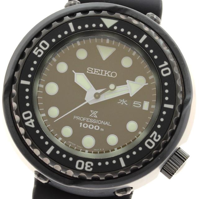 セイコー SEIKO 7C46-0AP0/SBBN047 プロスペックス マリーンマスター デイデイト クォーツ メンズ _938891