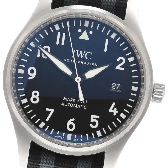 IWC IWC SCHAFFHAUSEN IW327011 パイロットウォッチ マークXVIII デイト 自動巻き メンズ 保証書付き_942376