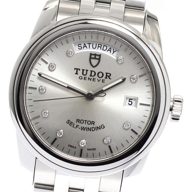 チュードル TUDOR 56000 グラマー デイトデイ 自動巻き メンズ 美品 保証書付き_933147