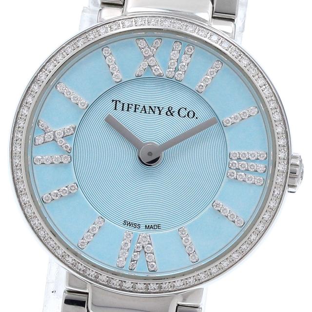 ティファニー TIFFANY&amp;Co. Ref.63320811 アトラス ダイヤベゼル クォーツ レディース 良品 _939122