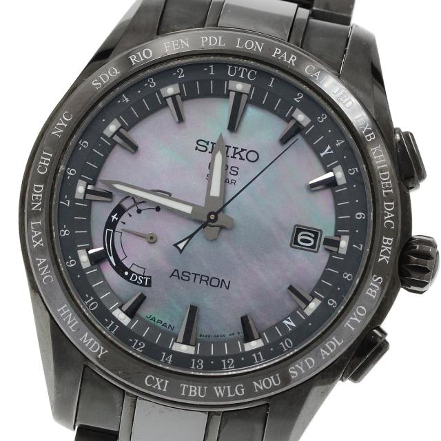 セイコー SEIKO 8X22-0AF0-2/SBXB091 アストロン 2016年限定モデル デイト ソーラー電波 メンズ _941969