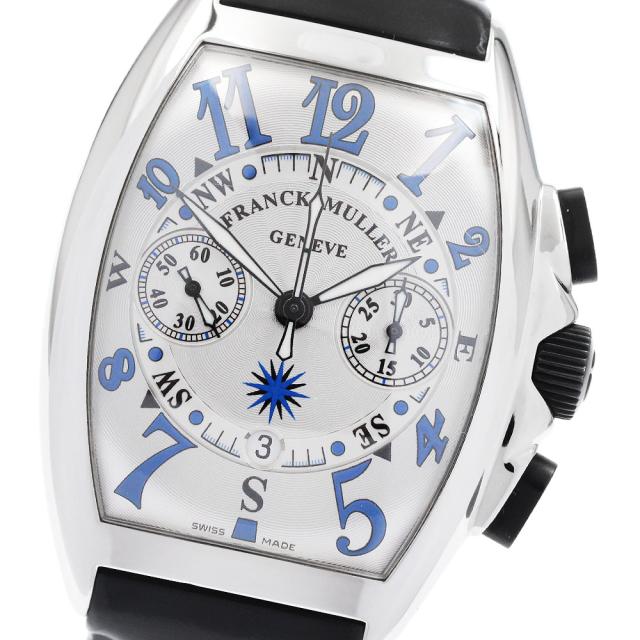 フランクミュラー FRANCK MULLER 8080CCAT トノウカーベックス マリナー クロノグラフ 自動巻き メンズ _939192