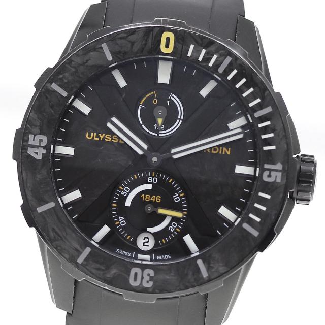 ユリス・ナルダン Ulysse Nardin 1183-170/92-CAP ダイバーX ケープホーン パワーリザーブ 自動巻き メンズ 箱・保証書付き_939688