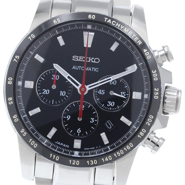 セイコー SEIKO SAGK001/8R28-00B0 ブライツ フェニックス デイト クロノグラフ 自動巻き メンズ _940170