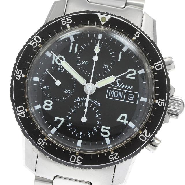 ジン Sinn 103.B.AUTO クロノグラフ デイデイト 自動巻き メンズ _939222