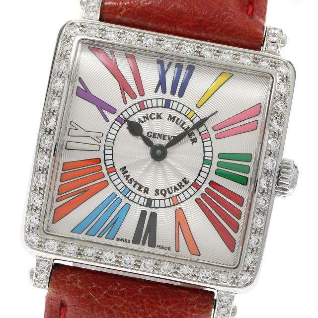 フランクミュラー FRANCK MULLER 6002LQZCOLDRMRD1R マスタースクエア カラードリーム ダイヤベゼル クォーツ レディース _942732 547,800円