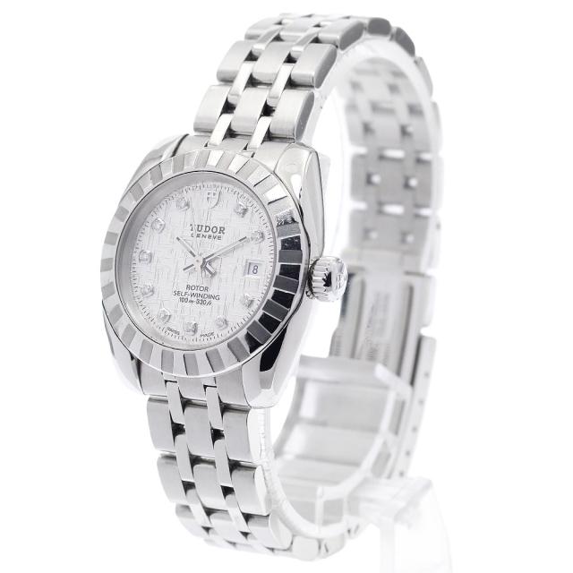 チュードル TUDOR 22010 クラシック デイト 10Pダイヤ 自動巻き レディース 保証書付き_942975_2