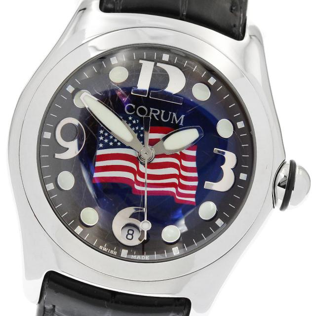コルム CORUM 163.150.20 バブル アメリカンフラッグ 9.11 限定モデル デイト クォーツ メンズ _942632【ev10】 177,210円