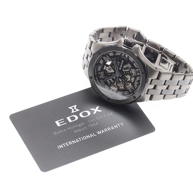 エドックス EDOX 85303 デルフィン メカノ 自動巻き メンズ 美品 保証書付き_943080_1