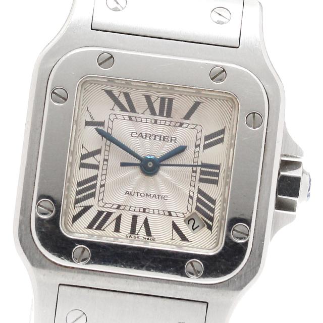 カルティエ CARTIER W20062D6 サントスガルベSM デイト 自動巻き レディース _943367 580,800円