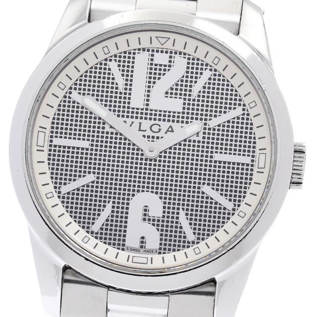 ブルガリ BVLGARI ST37S ソロテンポ クォーツ メンズ _941196