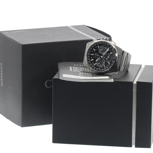 シチズン CITIZEN CC9008-50E/F900-S111641 サテライトウェーブ エコドライブ GPS デイト ソーラー電波 メンズ 良品 箱・保証書付き_941819_1