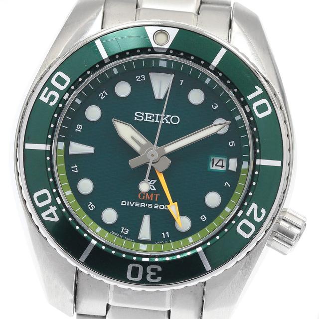 セイコー SEIKO SBPK001/5K65-0AA0 プロスペックス ダイバー GMT ソーラー メンズ 箱・保証書付き_943085
