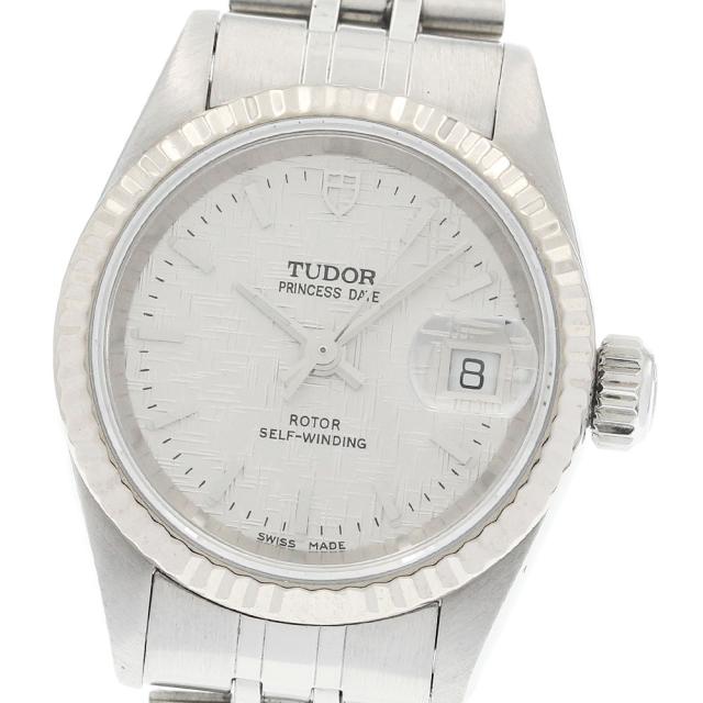 チュードル TUDOR 92414 プリンセス デイト WGベゼル 自動巻き レディース 保証書付き_943192