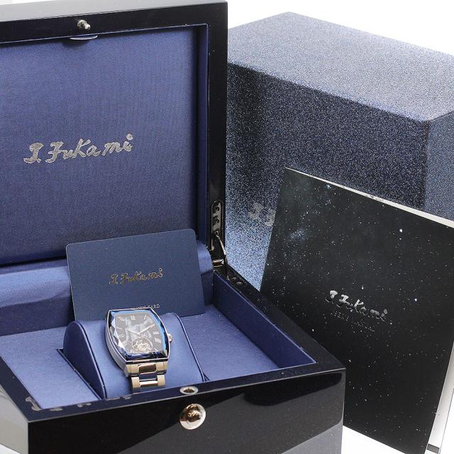 深見東州 Toshyu Fukami ペルセウス トゥールビヨン 手巻き メンズ 良品 箱・保証書付き_943533_1