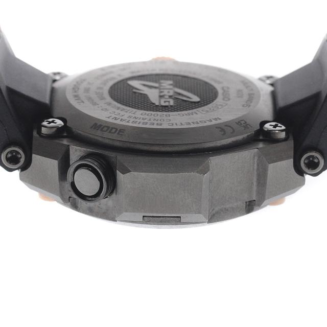 カシオ CASIO MRG-B2000R-1AJR MR-G 勝色(かちいろ) Bluetooth デイデイト ソーラー電波 メンズ 極美品 箱・保証書付き_943921_6