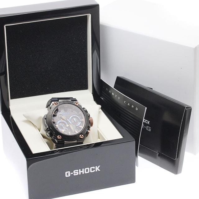 カシオ CASIO MRG-B2000R-1AJR MR-G 勝色(かちいろ) Bluetooth デイデイト ソーラー電波 メンズ 極美品 箱・保証書付き_943921_1