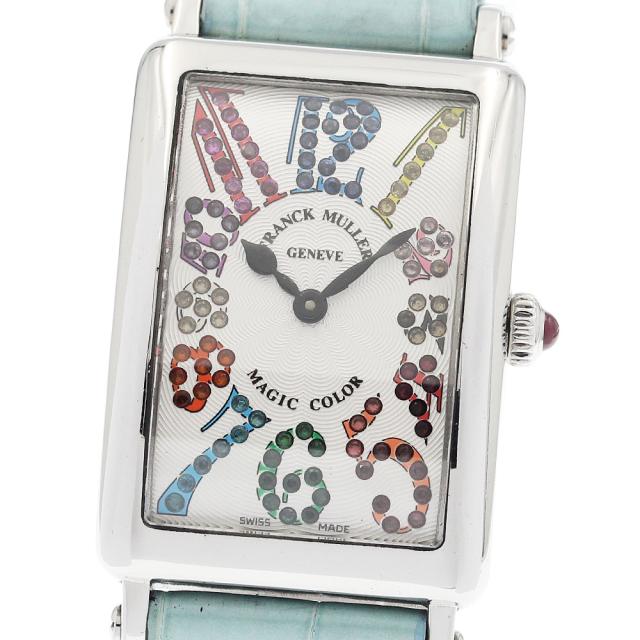 フランクミュラー FRANCK MULLER 902QZ ロングアイランド マジックカラー クォーツ レディース _941886