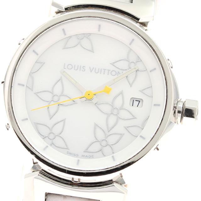 ルイ・ヴィトン LOUIS VUITTON Q121C タンブール デイト クォーツ レディース _942534
