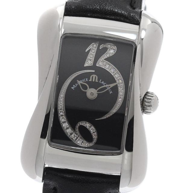 モーリス・ラクロア Maurice Lacroix DV5011 ダイヤモンド クォーツ レディース 良品 _942716