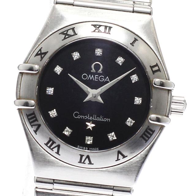 オメガ OMEGA 1562.56 コンステレーション ミニ 12Pダイヤ クォーツ レディース _935547