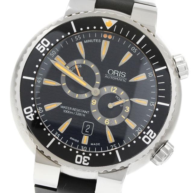 オリス ORIS 7610 ダイバーズレギュレーター デイト 自動巻き メンズ _942336