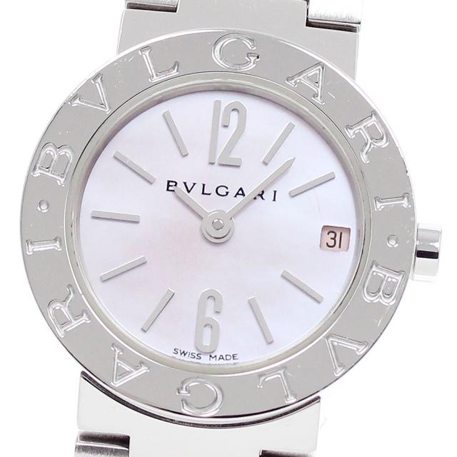 ブルガリ BVLGARI BB23SS ブルガリブルガリ デイト クォーツ レディース 箱・保証書付き_942418