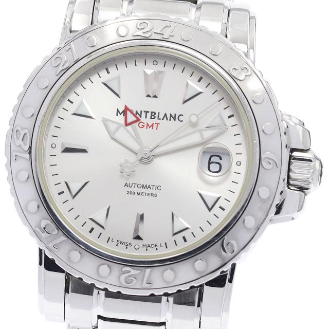 モンブラン MONTBLANC 7061 GMT スポーツ デイト 自動巻き メンズ 良品 _942669