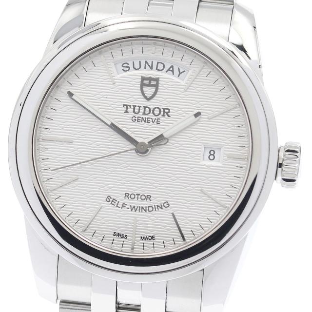 チュードル TUDOR 56000 グラマー デイトデイ 自動巻き メンズ 保証書付き_942970